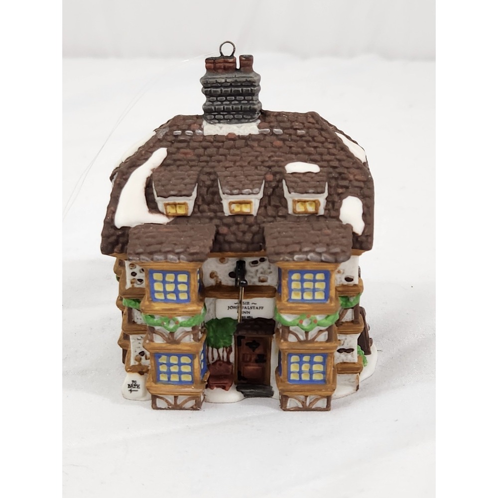 Dept 56 Sir John Falstaff Inn 1995 Charles Dickens Heritage Ornament Vintage Box - Picture 3 of 7